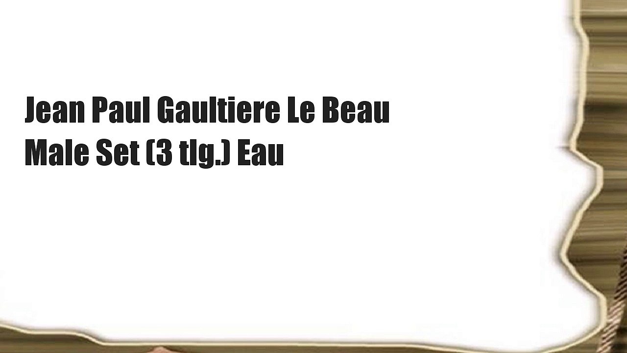 Jean Paul Gaultiere Le Beau Male Set (3 tlg.) Eau