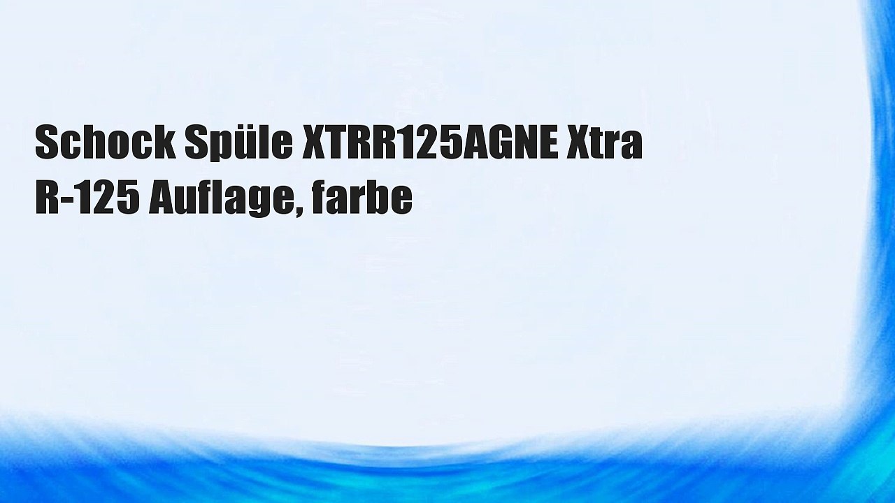 Schock Spüle XTRR125AGNE Xtra R-125 Auflage, farbe