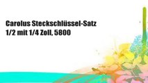 Carolus Steckschlüssel-Satz 1/2 mit 1/4 Zoll, 5800