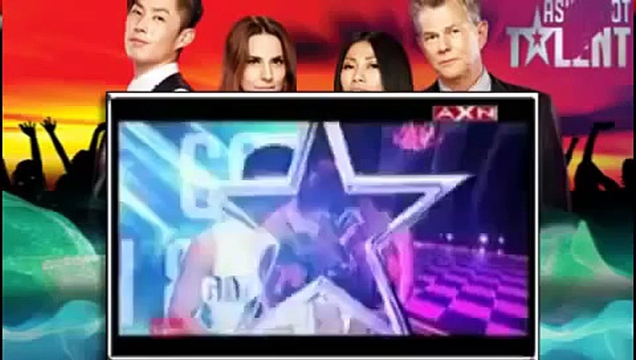 Asia's Got Talent Semi Finals GAO LIN & LIU XIN CHINA   April 16, 2015