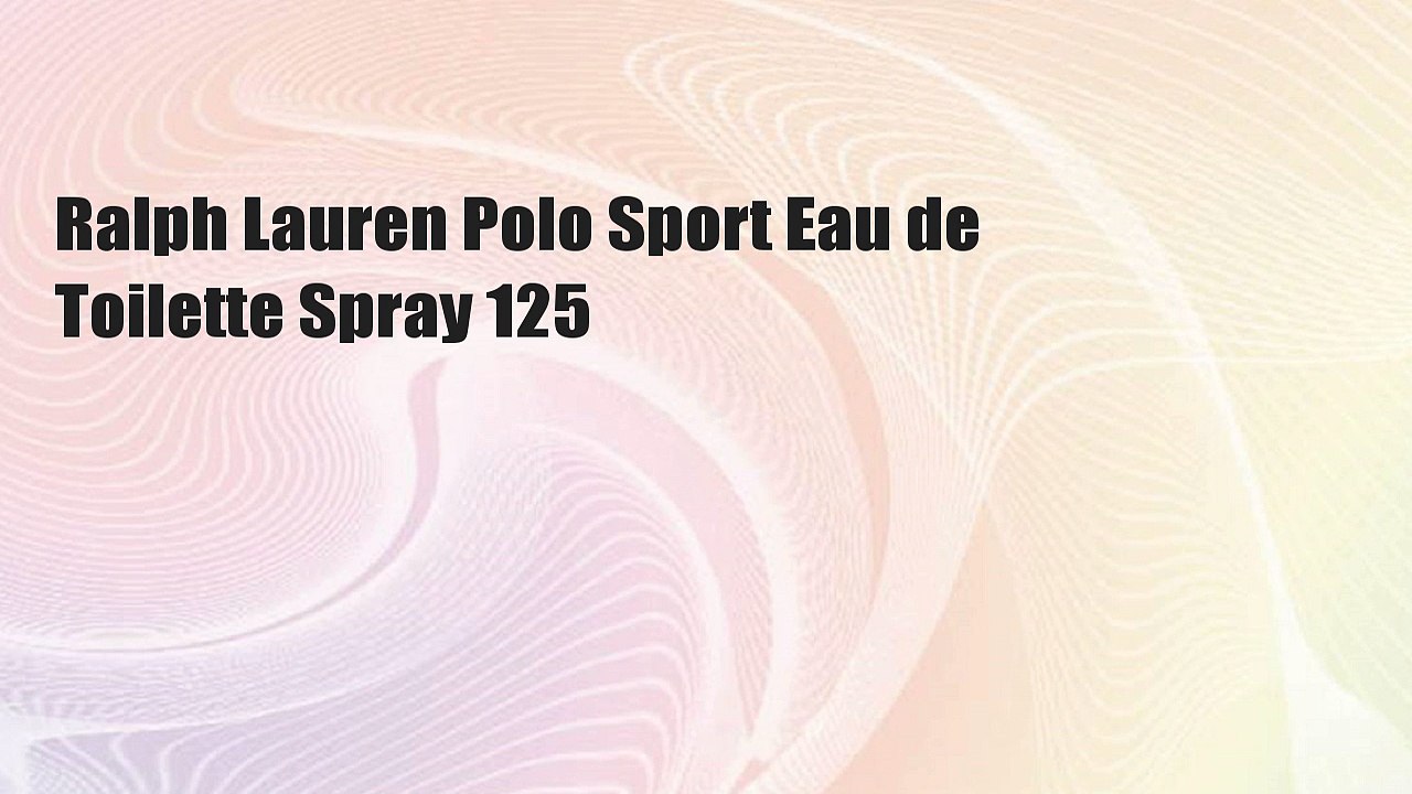 Ralph Lauren Polo Sport Eau de Toilette Spray 125