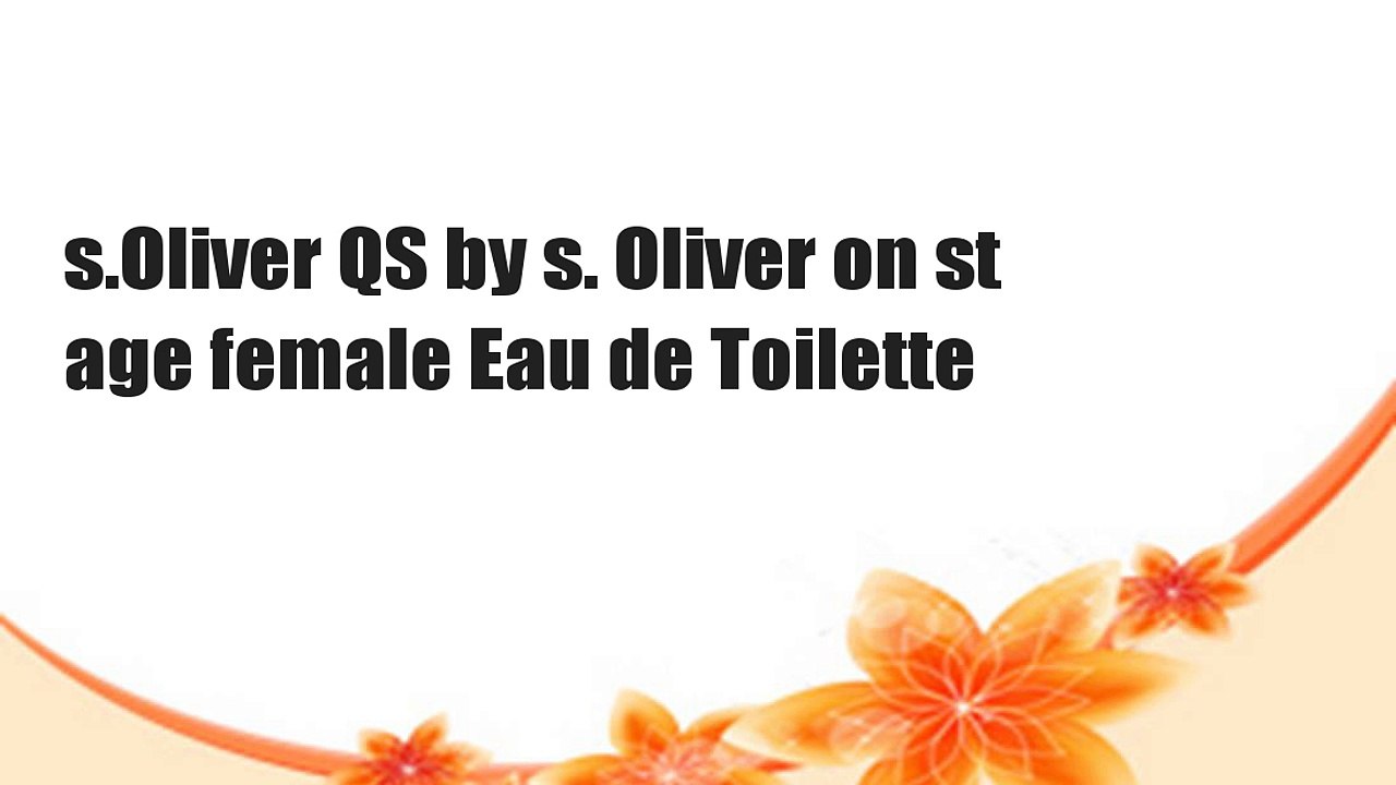 s.Oliver QS by s. Oliver on st age female Eau de Toilette