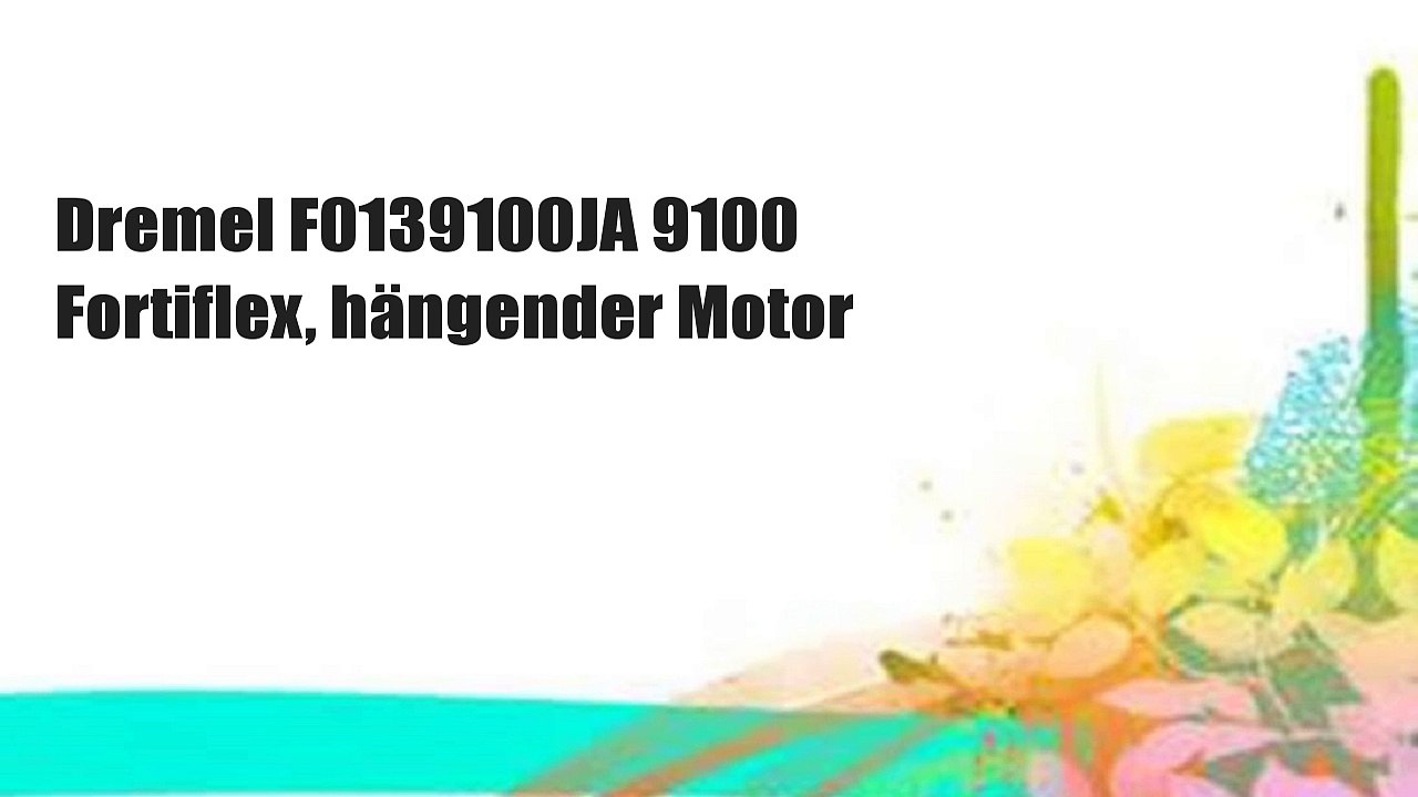 Dremel F0139100JA 9100 Fortiflex, hängender Motor