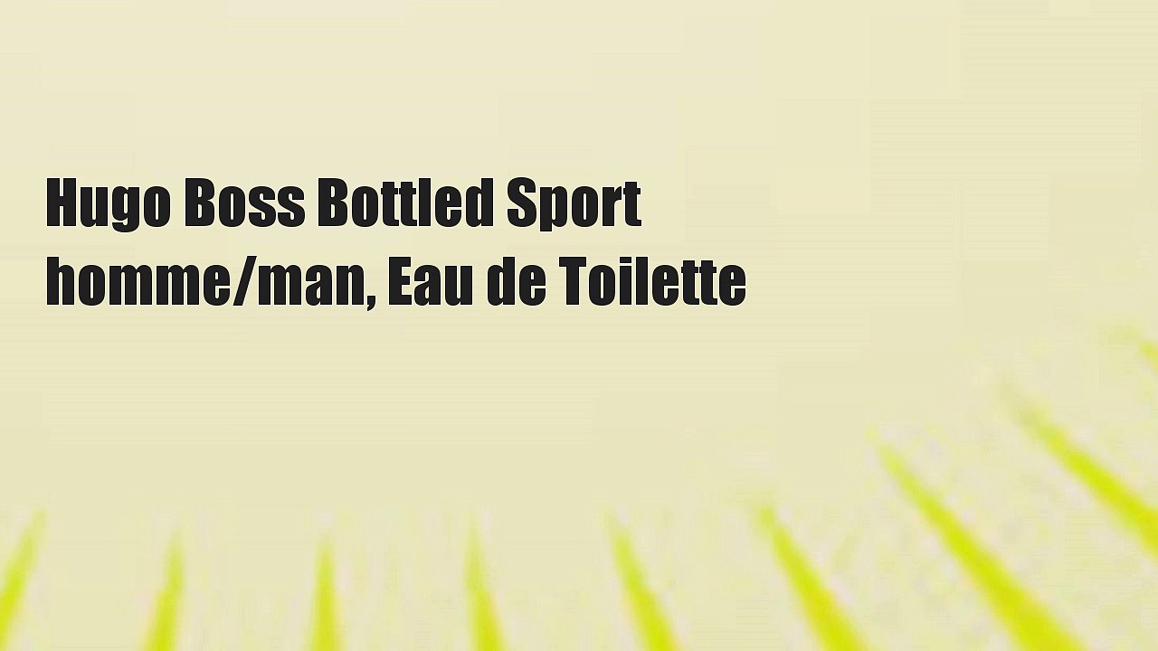 Hugo Boss Bottled Sport homme/man, Eau de Toilette