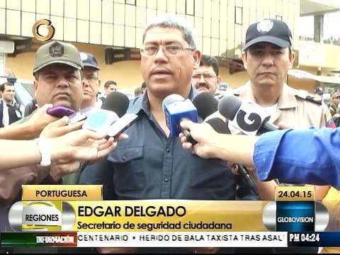 Activan dispositivo especial de seguridad en Portuguesa