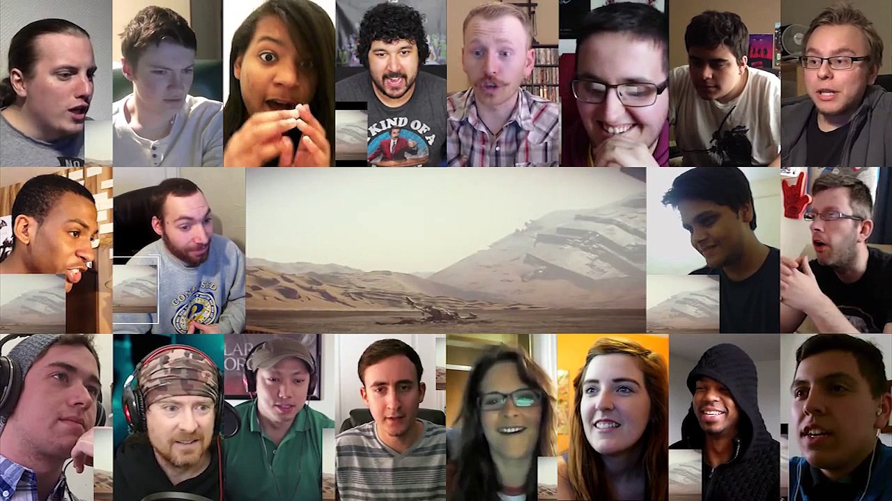 Star Wars: The Force Awakens Teaser Trailer #2 - Reactions Mashup  (20 Reactions)