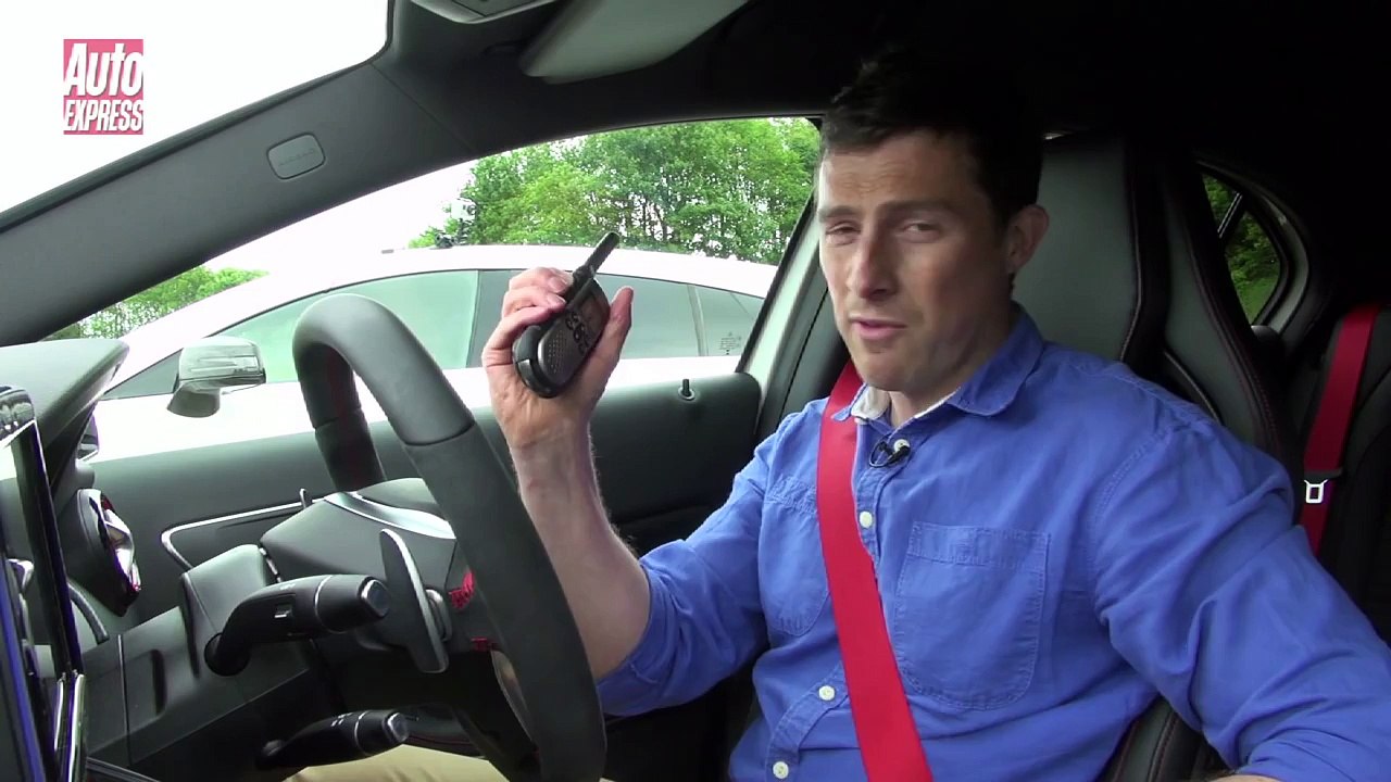 Mercedes A45 AMG vs CLS63 AMG Drag Race - Auto Express