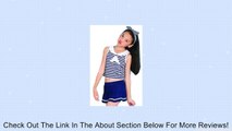 TM Baby Girls Navy Styel Stripe Bowknot Swimsuit Swimwear Beachwear 2pcs Review