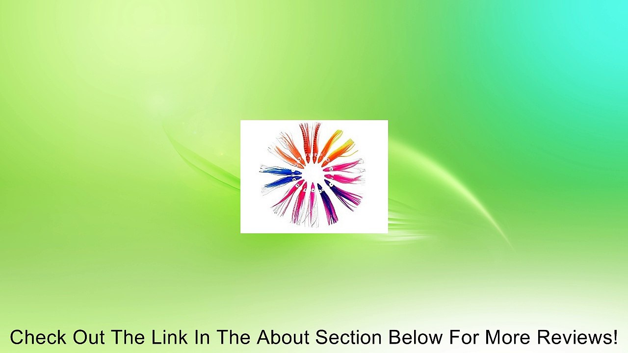 Jasmine 35 Pieces 3.94 Inch Soft Fishing Lures Bait Octopus Squid Skirt Lures Set Review