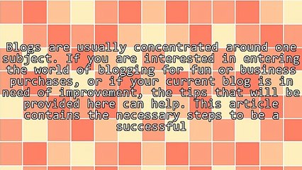 Beginner Tips To Help You Blog Like A Pro