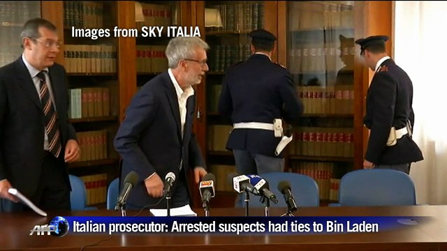 Italian Prosecutor: Arrested suspects had ties to Bin Laden