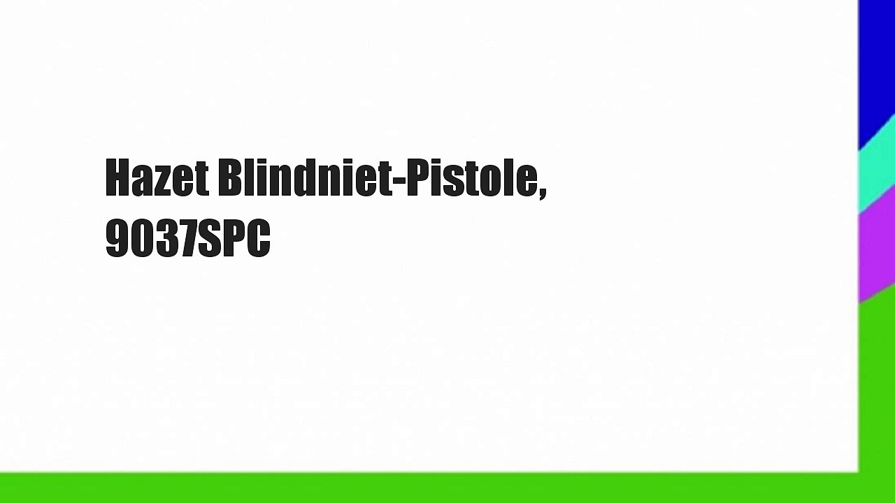 Hazet Blindniet-Pistole, 9037SPC