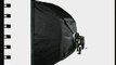 CowboyStudio 20 x 28 Inches Photography Studio Flash Speedlite Softbox with GAD L Mount Bracket