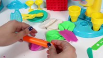 Dough Food Court Playset Play Doh Cooking Set Toy Food Playdoh Ice Cream & Desserts