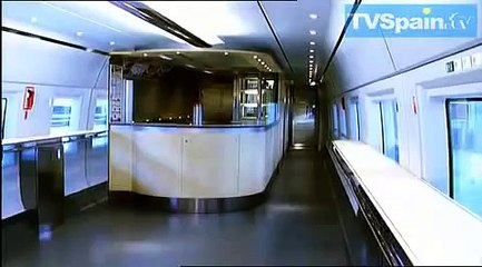 AVE FAST TRAIN Tren de Alta Velocidad Malaga Madrid, TVSpain