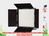 ILED 1024AS LED Bi-Color Dimmable Video Light Panel with V-Mount Plate and LCD Touch Screen