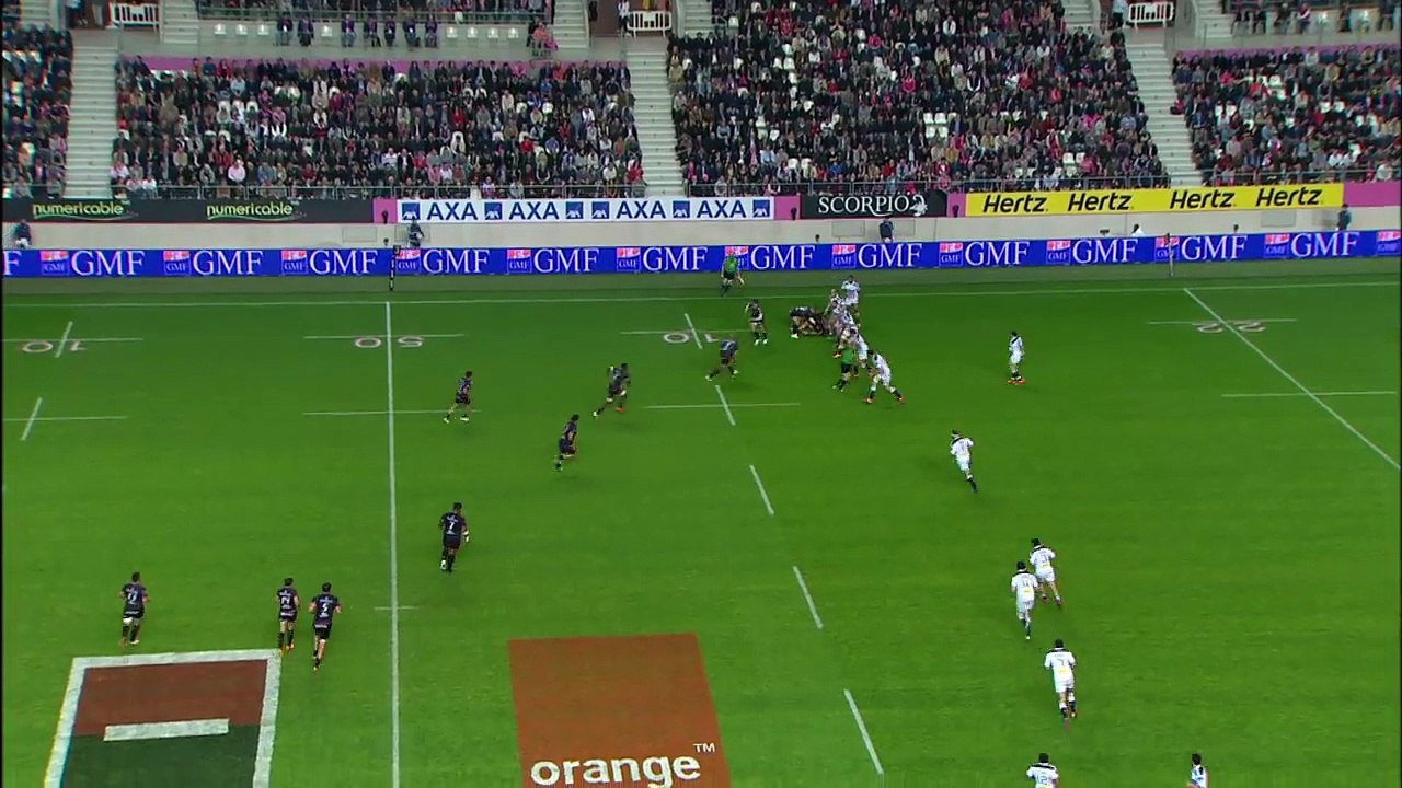 TOP14 - Paris - Toulouse: Essai Maxime Medard (TLS) - J23 - Saison 2014/2015