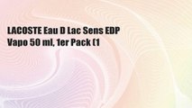 LACOSTE Eau D Lac Sens EDP Vapo 50 ml, 1er Pack (1