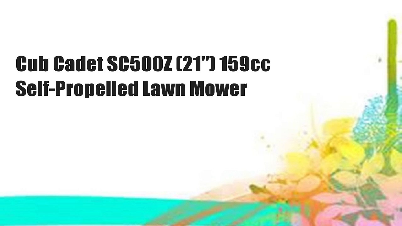 Cub Cadet SC500Z (21") 159cc Self-Propelled Lawn Mower