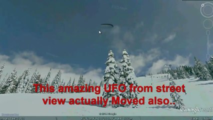 Un OVNI apparaît dans Google Street au-dessus du Mont Shasta, USA