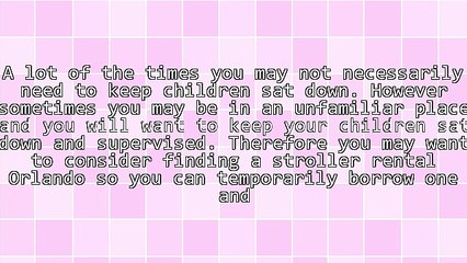 How To Choose Stroller Rental Orlando Services
