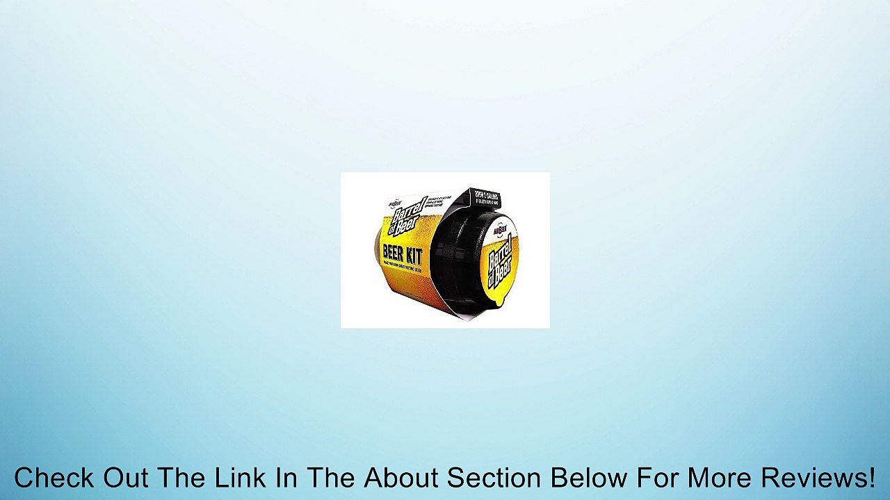 Mr. Beer Barrel of Beer kit makes 2 gallons of quality beer at home! Review