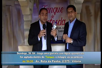 MENSAGEM TANQUE PR REGINALDO E PR JOAO