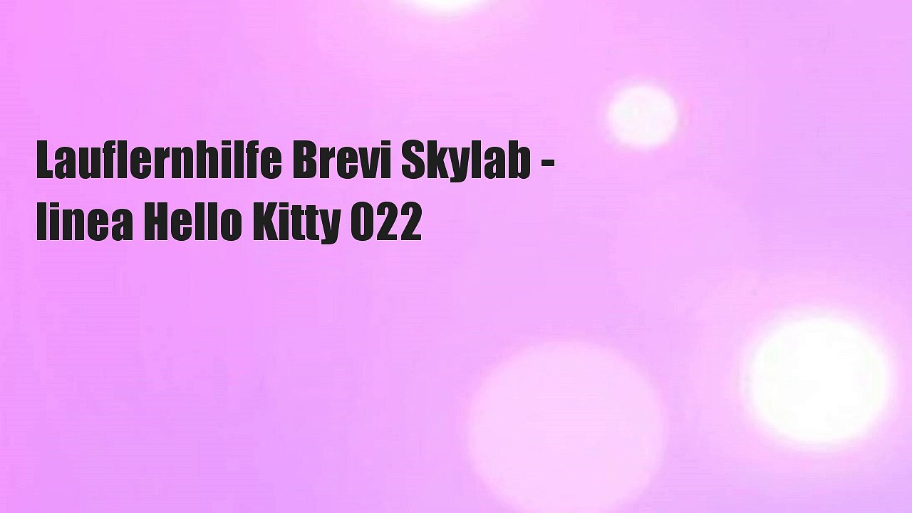 Lauflernhilfe Brevi Skylab - linea Hello Kitty 022