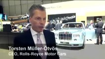 Carjam: Rolls Royce 102EX Electric Car Detail Geneva Motor Show 2011