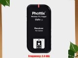 Phottix Odin TTL Flash Trigger Receiver for Canon v1.5 2.4GHz Frequency