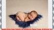 Apollo Blue Faux Flokati Fur Newborn Photo Props Artificial Fur Newborn Baby Photography Props