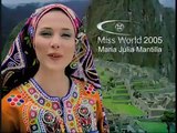 ツ Tourism in Peru Miss Maju Mantilla