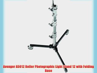 Avenger A5012 Roller Photographic Light Stand 12 with Folding Base