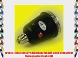 ePhoto Flash Studio Photography Master Slave Mini Strobe Photographic Flash 40M