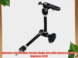 Manfrotto 244 Variable Friction Magic Arm with Camera Bracket - Replaces 2929