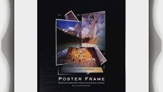 MCS Acrylic and Corrugated Back Poster Frame for a 24- Inch x 30- Inch Photograph - Black 23440