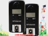 Polaroid 2.4GHz 99 Channel Wireless Remote Flash Trigger System / Wired