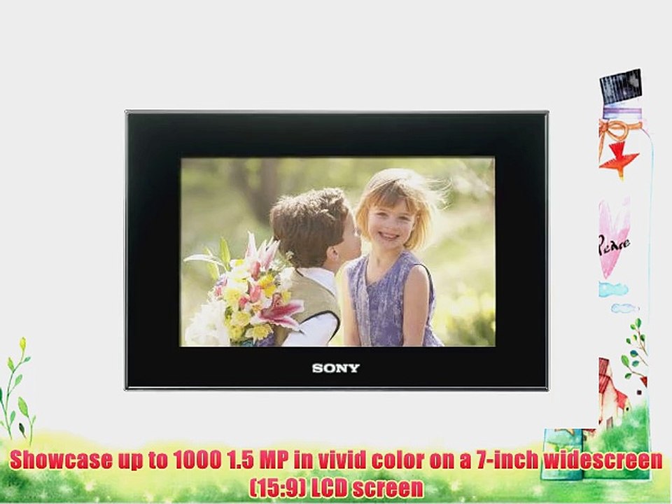 Sony DPFV700 7-Inch LCD Digital Photo Frame (Black)