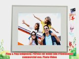 15 Inch Digital Photo Frame with Remote Controller Resolution 1024x768 (White)