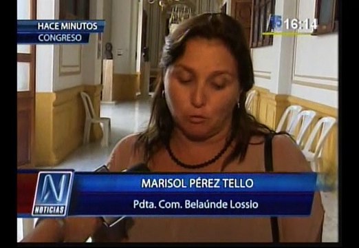 Comisión Belaunde Lossio: Hay contradicciones en testimonios