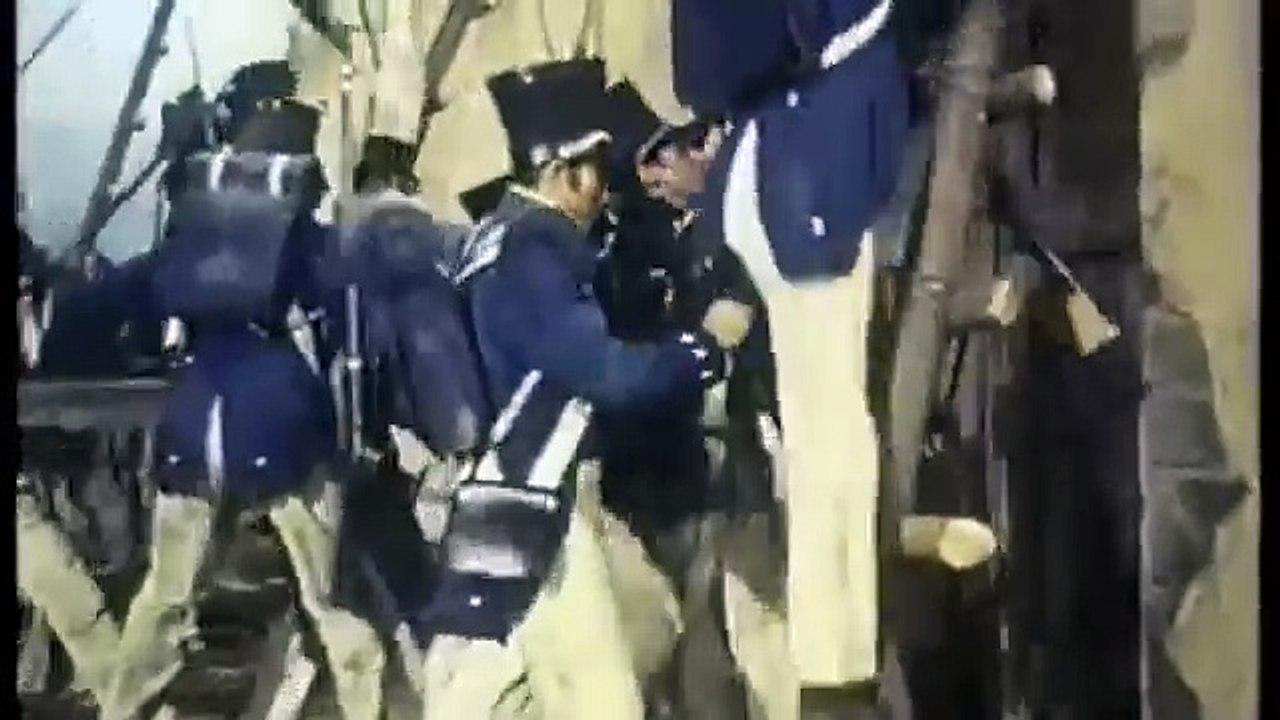 Alamo battle scene