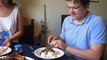 German Boy Tastes Filipino Pork Adobo