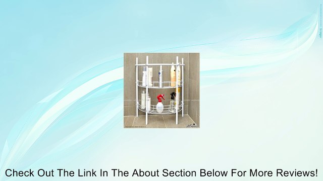 New Space Saving Bathroom Under Sink Basin Organiser Storage Unit Freestanding Review