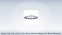 Sterling Silver Blue Sapphire, Garnet, or Amethyst Bracelet Review