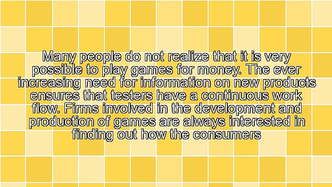 Information On Various Online Ways And Places To Play Games For Money