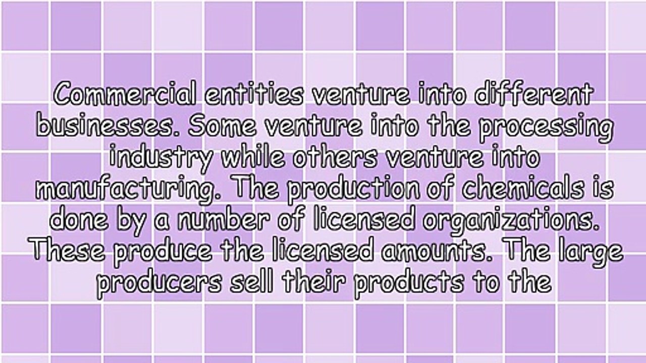 A Brief Analysis Of The Surplus Chemical Buyers