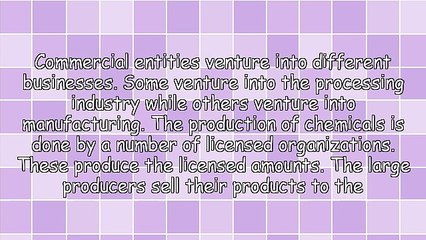 A Brief Analysis Of The Surplus Chemical Buyers