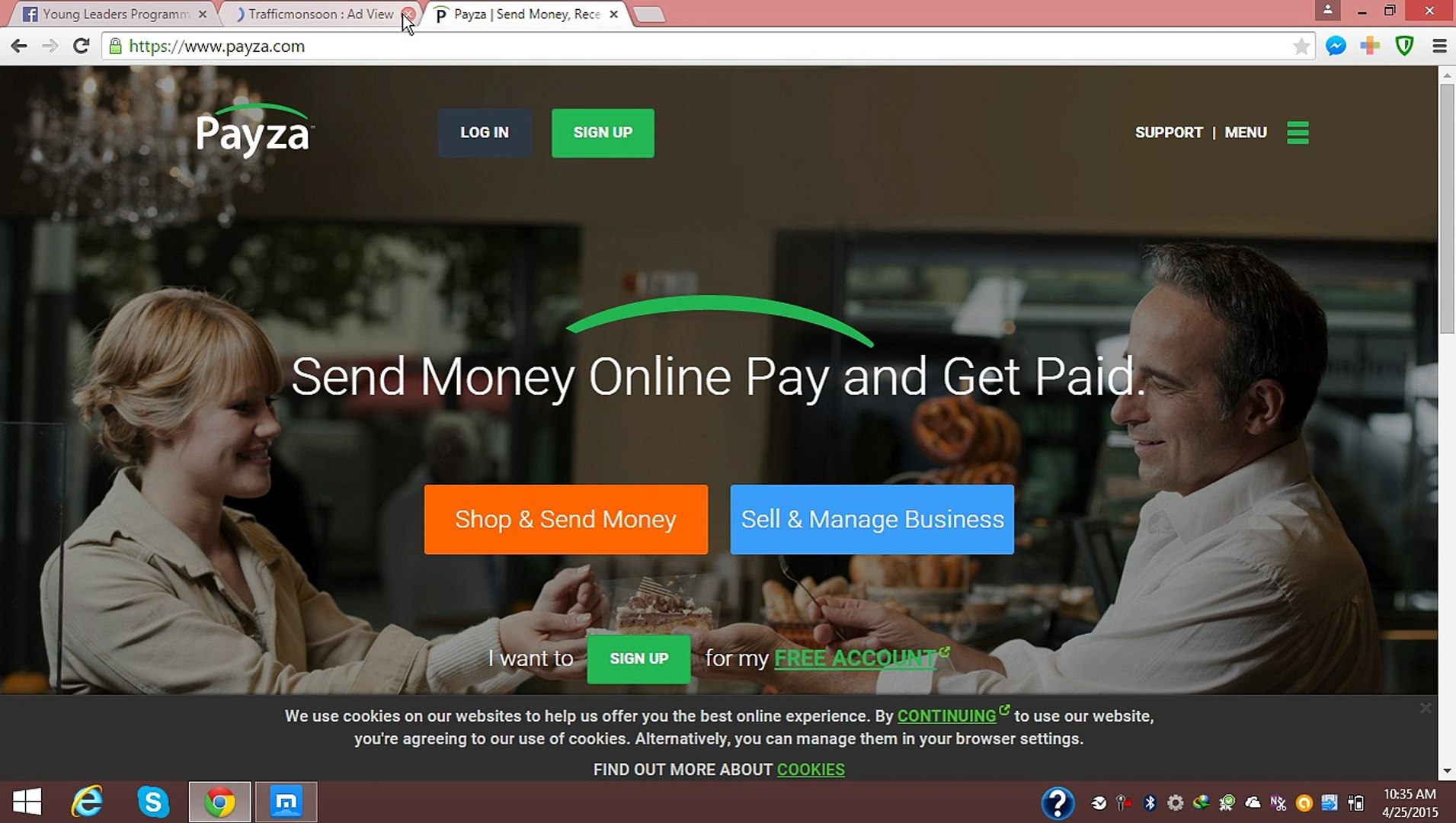 how to Make Payza account