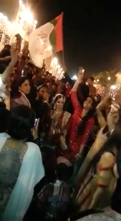 Newly Married Couple Also Joined MQM Celebration on Winning NA 246