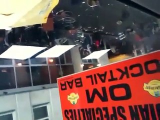 Deutsche Hooligans randalieren in Wien